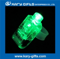  ABS Silicone Led Flashing Finger Ring For Gift Party Holiday Use